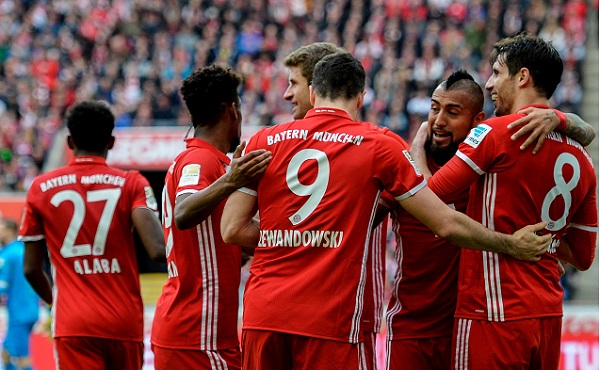 Lịch thi đấu Bundesliga của Bayern Munich mùa 2017/18