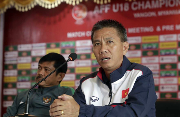 HLV Hoàng Anh Tuấn nói gì trước giải U18 Đông Nam Á?