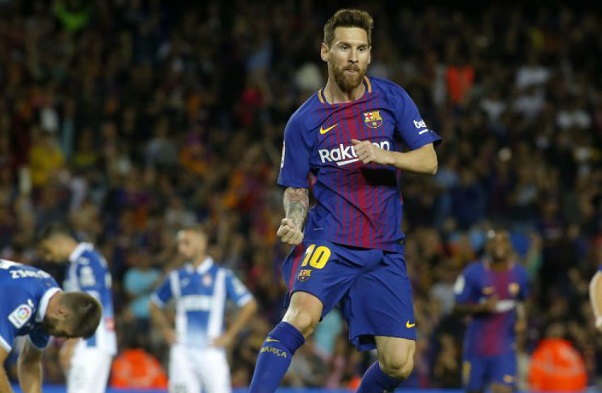 Kết quả bóng đá: Messi lập hat-trick, Barca đại thắng Espanyol