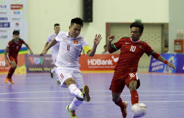 Link xem trực tiếp futsal Myanmar vs Indonesia 16h00 