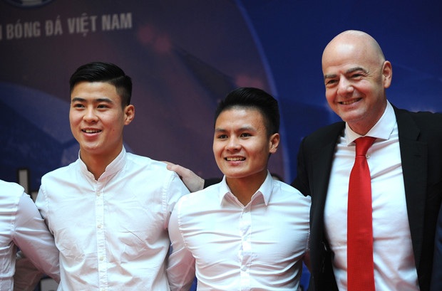 Chủ tịch FIFA ấn tượng U23, nói về cơ hội Việt Nam dự World Cup