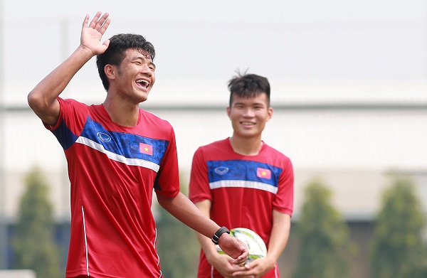 Cầu thủ U23 Việt Nam tập luyện xuyên kỳ nghỉ tết 