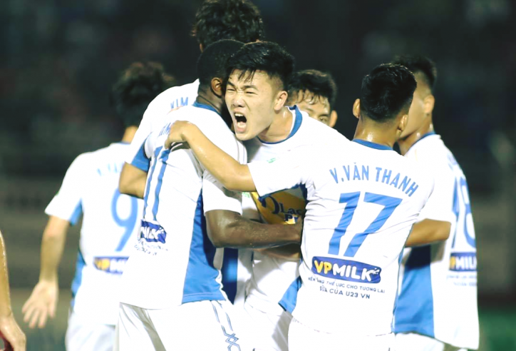  Bảng xếp hạng vòng 7 V.League: Bất ngờ Hà Nội, HAGL