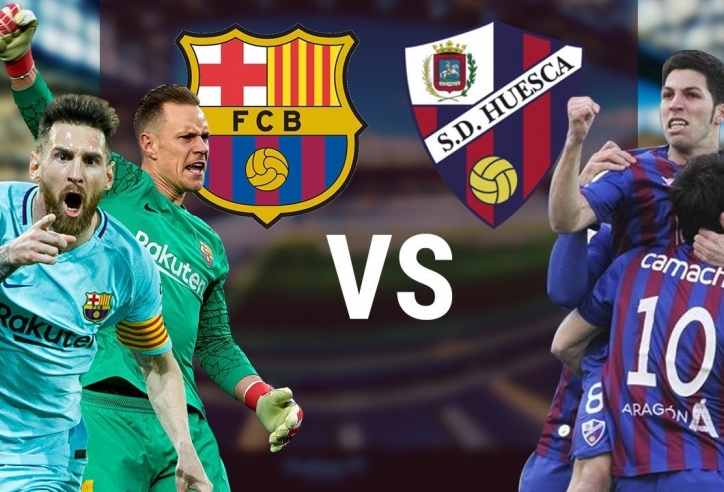 Trực tiếp Barcelona vs Huesca - 23h30 ngày 2/9