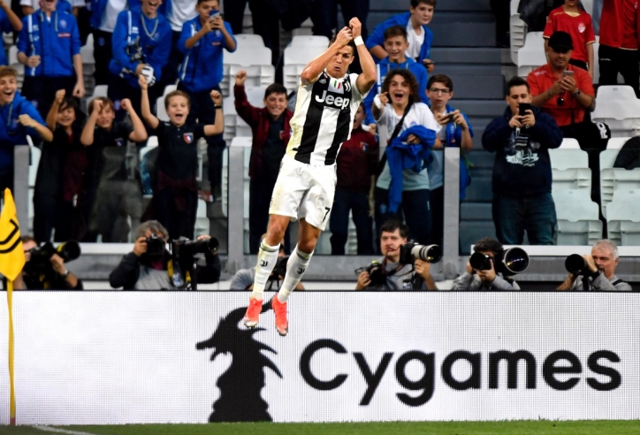 Ronaldo lập kỉ lục mới trong ngày Juventus bị chia điểm