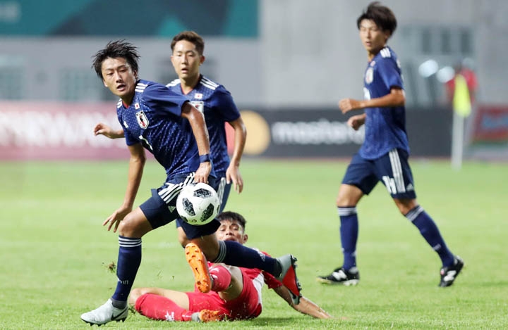U23 Nhật Bản thắng rất đậm U23 Đông Timor