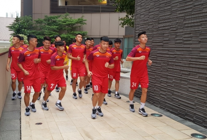 U18 Việt Nam đã đặt chân tới HongKong