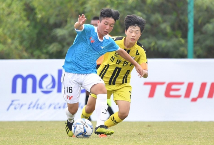 U15 PVF nhận thất bại đáng tiếc trước đội bóng Thái Lan