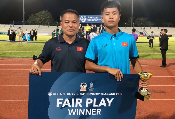 Việt Nam nhận Giải thưởng Fair-play tại Giải U15 Đông Nam Á 