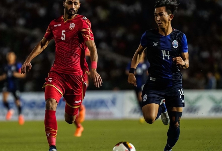 Campuchia suýt tạo bất ngờ trước Bahrain tại Vòng loại WC 2022