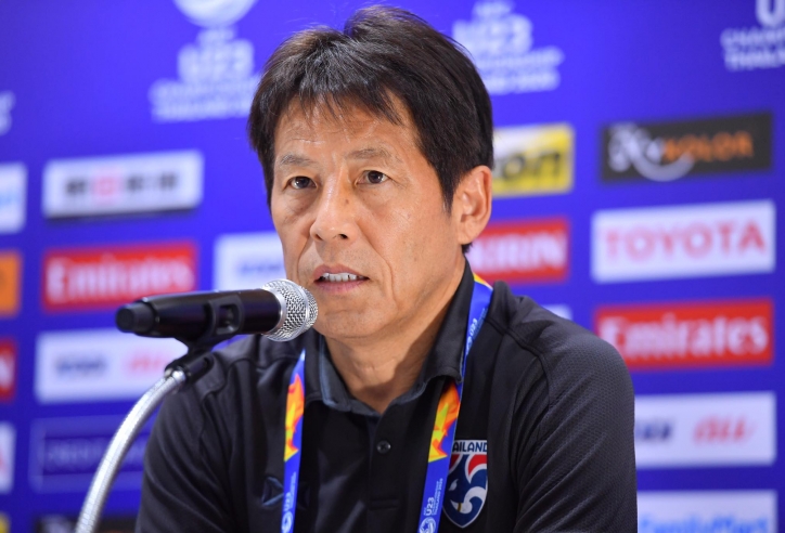 HLV Nishino: 'Thái Lan quyết tâm lọt vào bán kết U23 Châu Á'