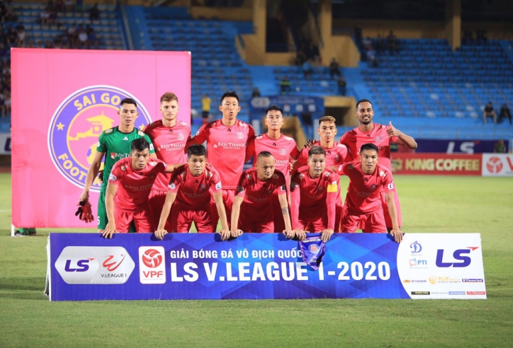 Đánh bại Hải Phòng, Sài Gòn vươn lên dẫn đầu V.League 2020