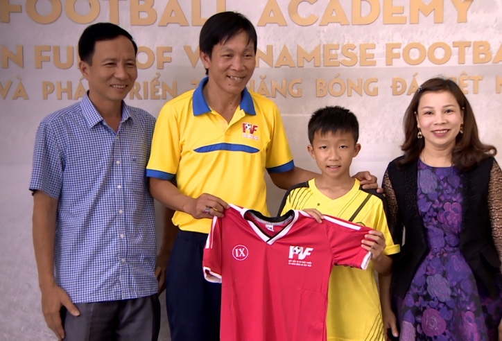 PVF chính thức trình làng tài năng trẻ 'Messi Hà Tĩnh'