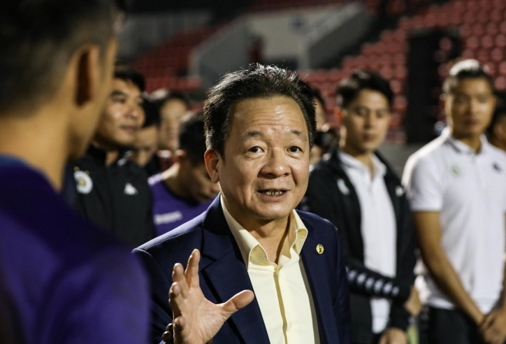 VIDEO: Bầu Hiển nói gì sau khi Hà Nội FC thành cựu vương?