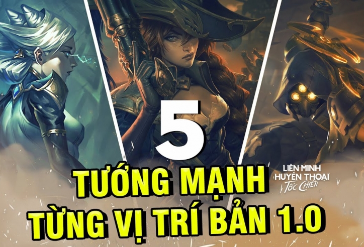 Top 5 vị tướng mạnh nhất LMHT Tốc Chiến ở từng vị trí