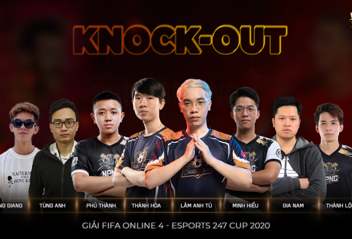 Lịch thi đấu vòng knockout FIFA Online 4 Esports 247 Cup