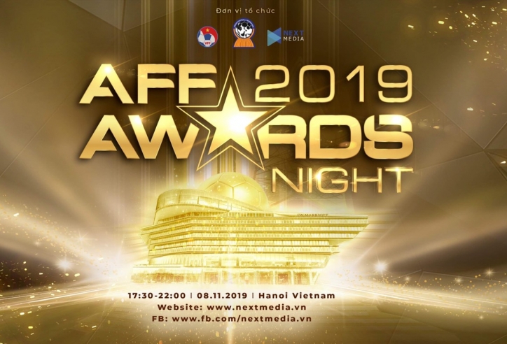 Chính thức: AFF Awards Night 2019 được tổ chức tại Hà Nội 