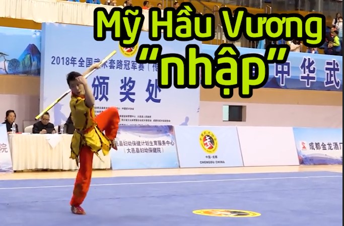 VIDEO: 'Mỹ Hầu Vương' nhập võ sinh múa trường côn thần thái ảo diệu