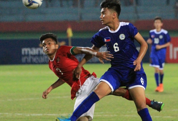 Indonesia đè bẹp Philippines ở vòng loại U16 châu Á 2020