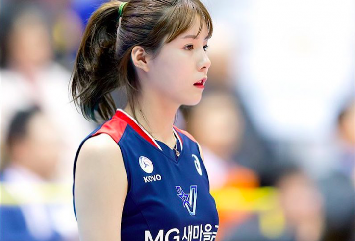 Ngắm dung nhan của nữ thần bóng chuyền đẹp nhất Hàn Quốc