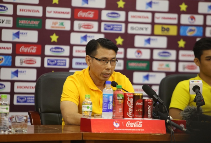 VIDEO: HLV Tan Cheng Hoe tin sẽ giành kết quả tốt trước Việt Nam