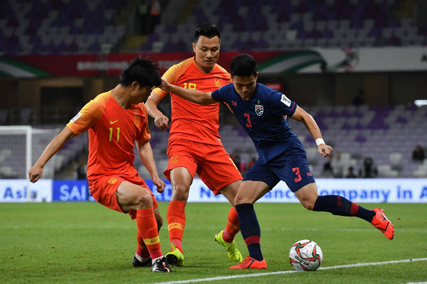 Tuyển Trung Quốc được Thái Lan giúp đỡ ở vòng loại World Cup 2022