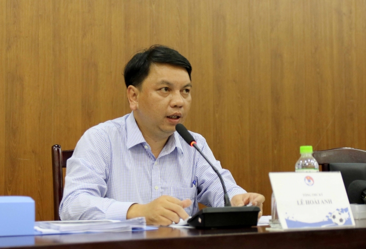 Tổng Thư ký Lê Hoài Anh: 'VFF sẽ xử nghiêm những phát ngôn làm xấu giải'