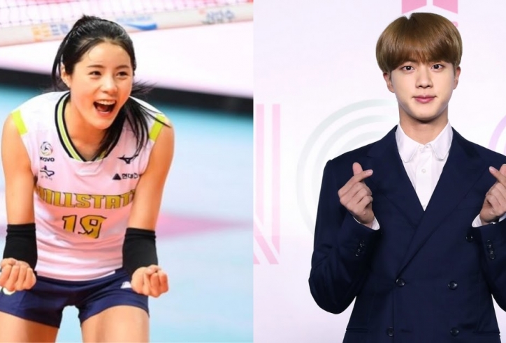 Nữ thần bóng chuyền Hàn Quốc tỏ tình với ca sĩ nhóm BTS