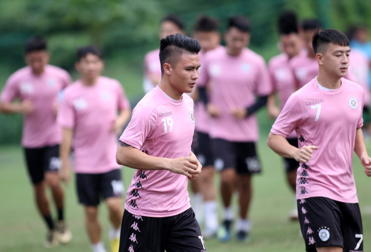 VIDEO: Buổi tập của Hà Nội FC trước đại chiến với Viettel