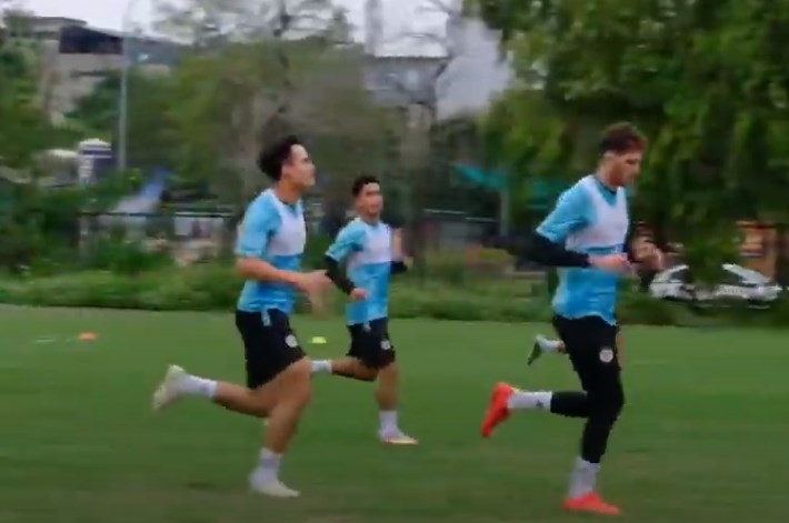 VIDEO: Cận cảnh buổi tập mới nhất của Hà Nội FC