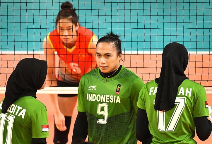 VĐV số 1 bóng chuyền nữ Indonesia được xác định là nam