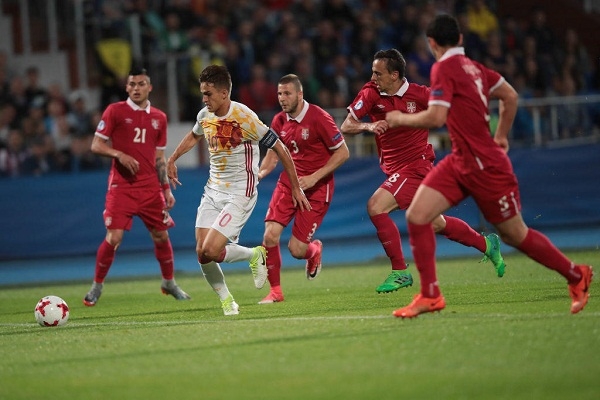VIDEO Highlights: U21 Serbia 0-1 U21 Tây Ban Nha