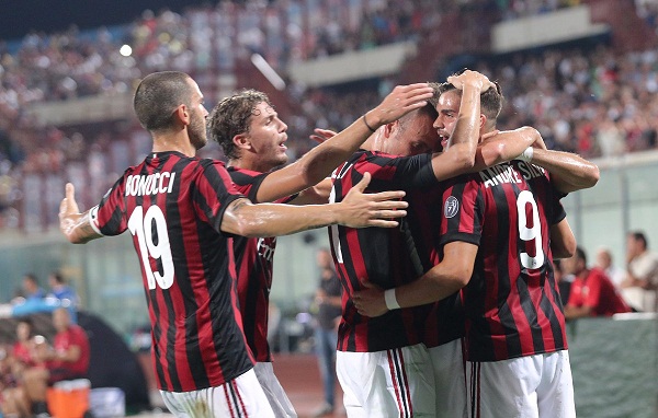 Highlights: AC Milan 6-0 Shkendija (Playoff Europa League)