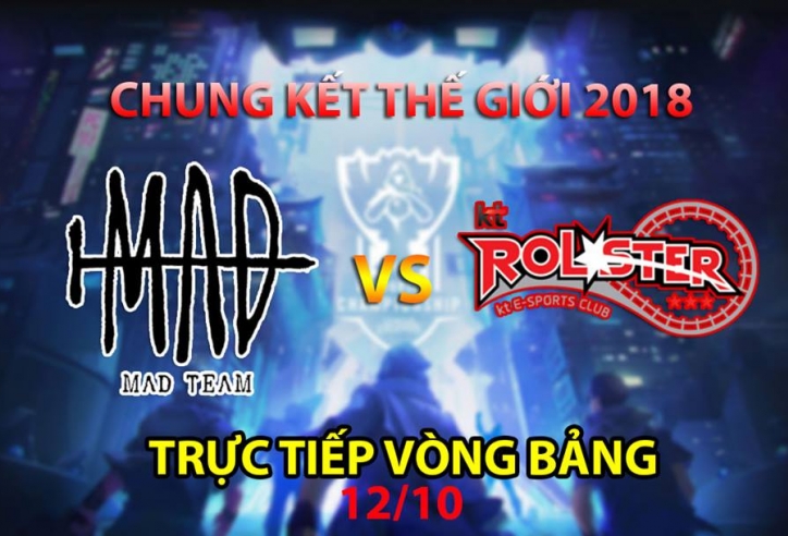 CKTG MAD Team vs KT Rolster: Ứng cử viên vô địch có chiến thắng dễ dàng