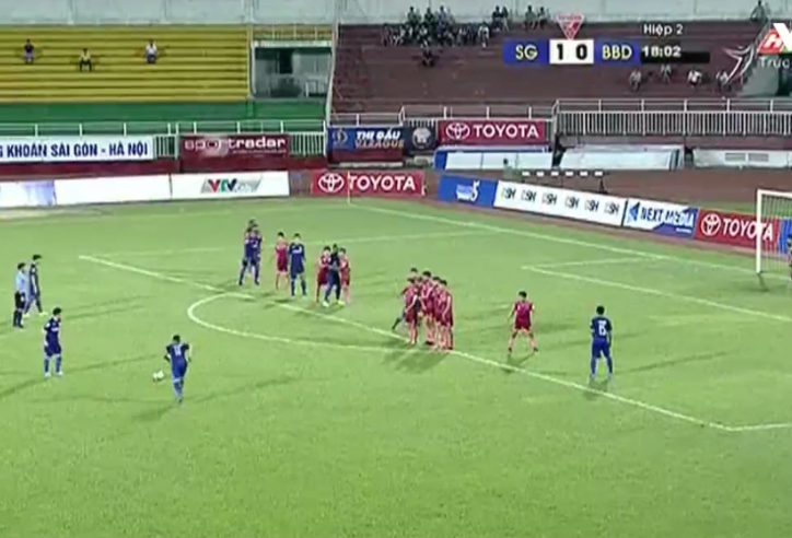 Video bàn thắng: Sài Gòn 1-1 Bình Dương (Vòng 5 - V.League 2017)