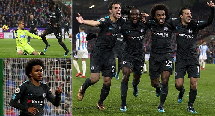 Highlights: Huddersfield 1-3 Chelsea (V17 - Ngoại hạng Anh)