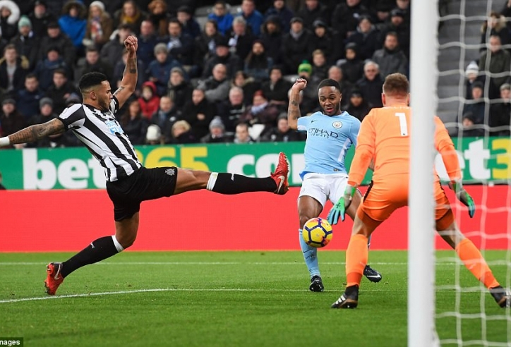 Highlights: Newcastle 0-1 Man City (Vòng 20 Ngoại hạng Anh)