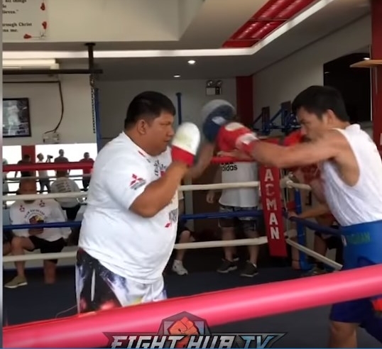VIDEO : Manny Pacquiao tập luyện chuẩn bị cho trận đấu giữa tháng 7