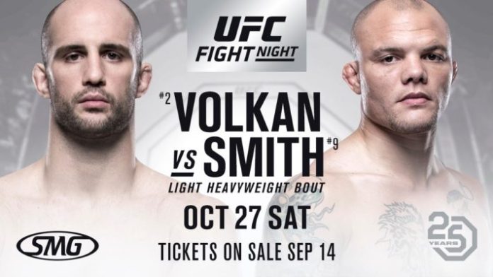 Tổng hợp UFC Moncton: Anthony Smith vượt qua Volkan Oezdemir, hướng tới suất tranh đai tiếp theo