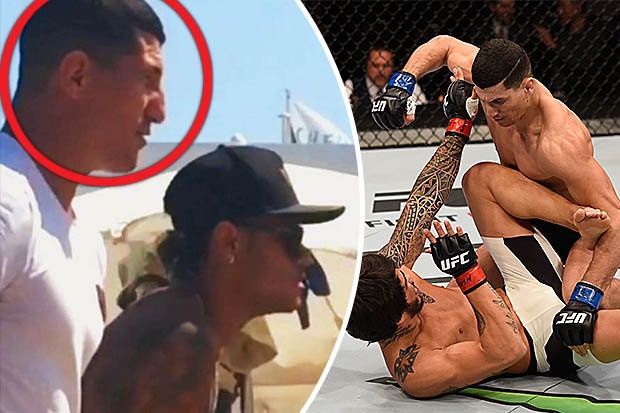 Tay đấm vệ sĩ của Neymar bị hạ gục chóng vánh bởi võ sĩ UFC