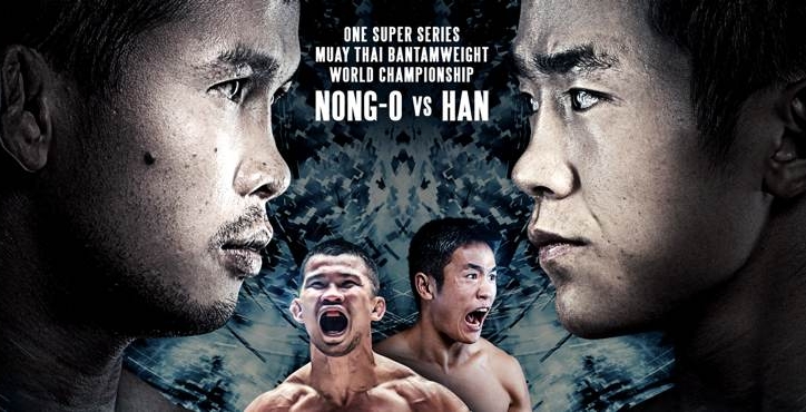 Huyền thoại Nong-O Gaiyanghadao tranh đai Muay Thai Bantamweight với võ sĩ Trung Quốc Han Zi Hao