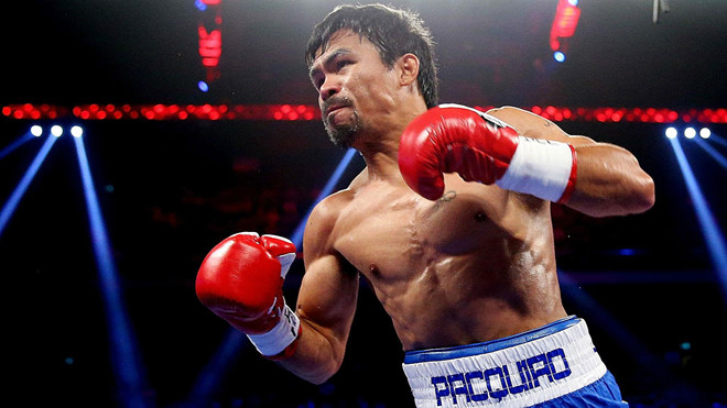 Huyền thoại Manny Pacquiao nhắm tới cú knockout 'đàn em' Floyd Mayweather