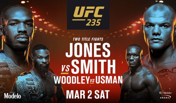 UFC 235: Jon Jones giữ đai, Kamaru Usman 'hành xác' Tyron Woodley giành đai vô địch