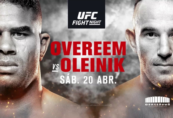 FULL TRẬN UFC St.petersburg : Alistair Overreem vs. Aleksei Oleinik