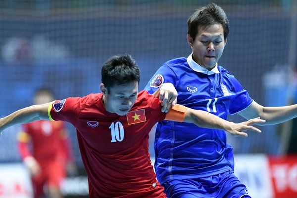 Futsal VN cùng bảng với Thái Lan ở giải Đông Nam Á 2017