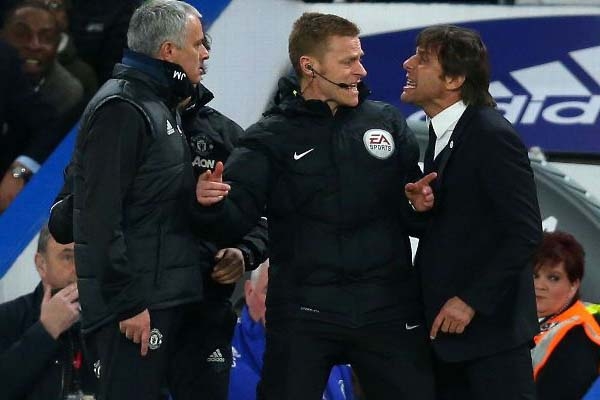 Hé lộ lý do Conte nổi điên với Jose Mourinho ở tứ kết FA Cup