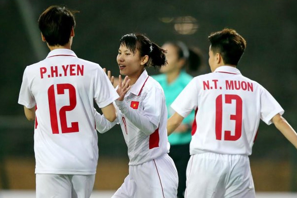 Đội tuyển nữ Việt Nam chiến thắng không tưởng trước Syria