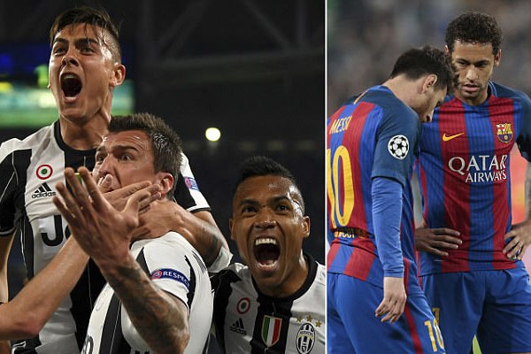 Người hùng của Juventus nói gì khi hạ gục Barca bằng cú đúp?