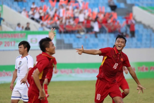 U15 Việt Nam thắng đậm U15 Đài Bắc trong trận ra quân