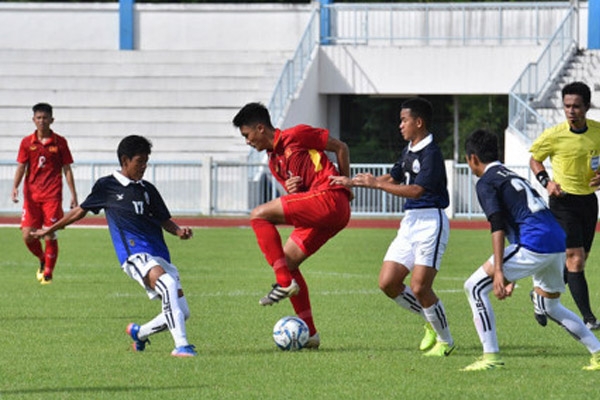 U15 Việt Nam giành chiến thắng thứ 2 ở giải Đông Nam Á